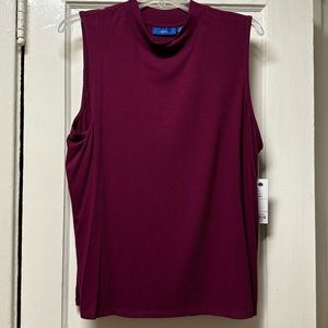 Maroon Apt. 9 Sleeveless Top